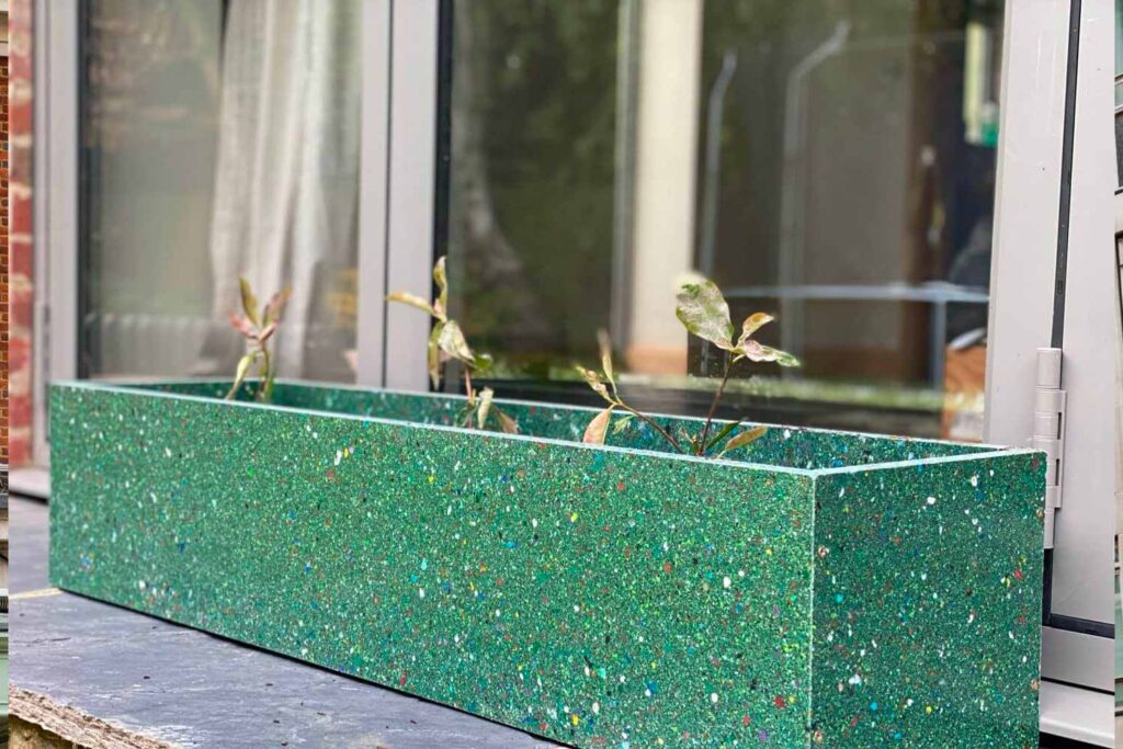 Fortnum & Mason 100% recycled plastic planter