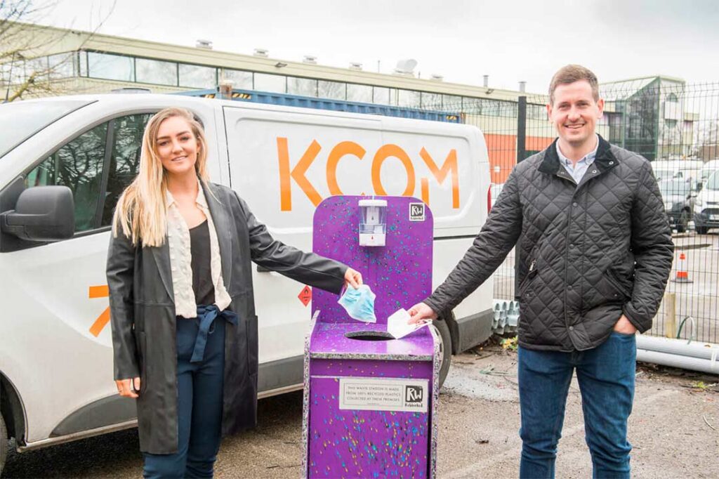 KCOM cuts PPE waste in new partnership with ReFactory