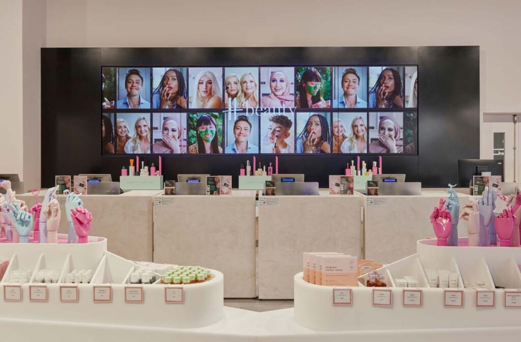 Harrods H beauty scheme