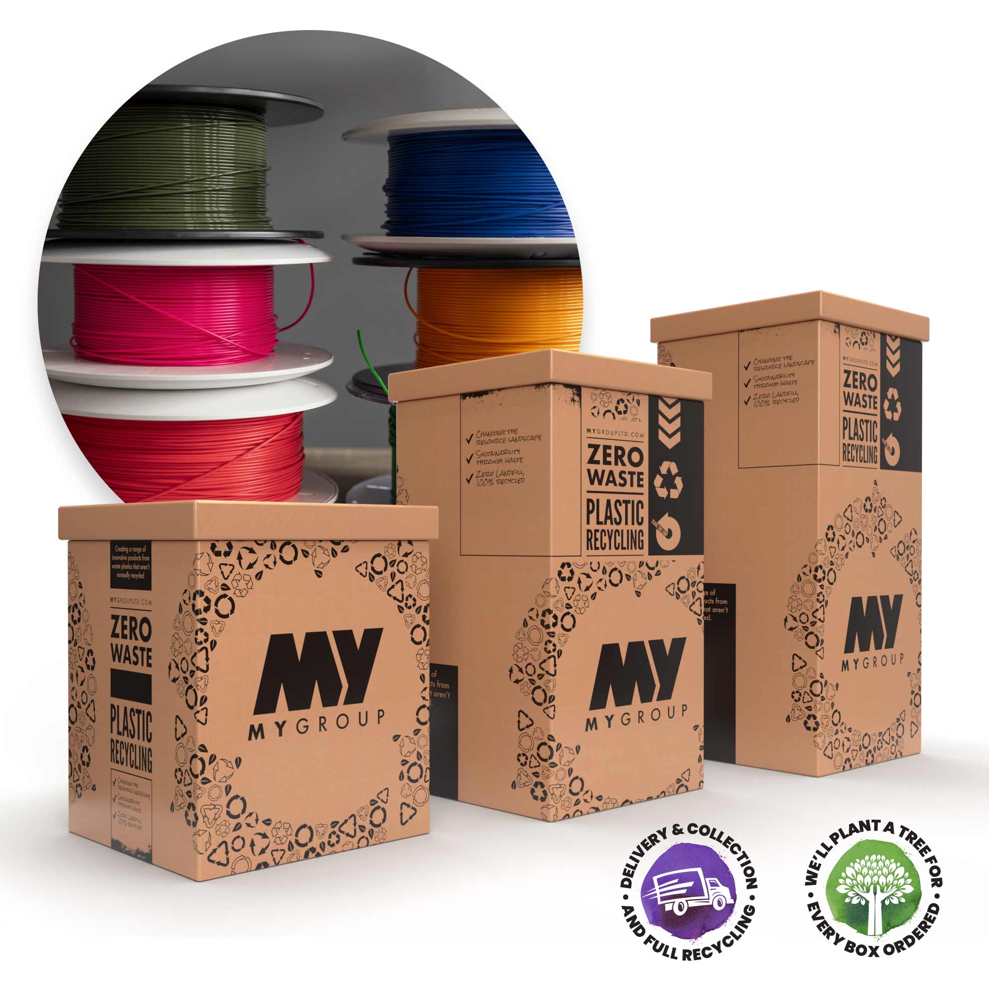 3D Printing & Filament Recycling Box